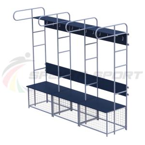 Купить Индивидуальное место хоккеиста ширина 580 мм. (3-х секционный) в Владимире 