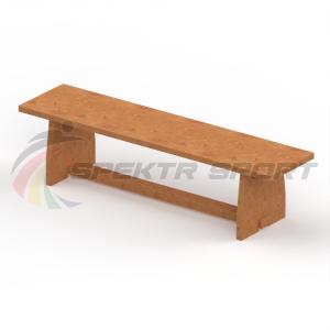 Купить Скамья гимнастическая фанерная 1000х240х250мм  в Владимире 
