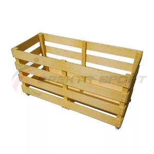 Купить Контейнер для спортинвентаря деревянный передвижной в Владимире 