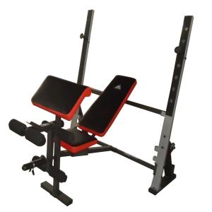 Купить Скамья со стойками под штангу DFC D1066 в Владимире 