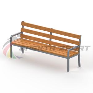 Купить Уличная скамейка со спинкой Дача в Владимире 