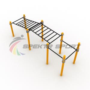 Купить Детский рукоход двухсекционный с подъёмом и 3 турника в Владимире 