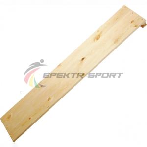 Купить Доска наклонная навесная 2000х260х40 мм (дерево) зацеп - брусок в Владимире 