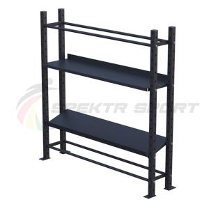 Купить Модульный стеллаж для гантелей, гирь и медболов 1920х430х1950 в Владимире 