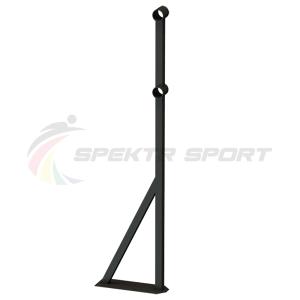 Купить Стойка балетного станка двухрядного напольная Фуэте Блэк в Владимире 