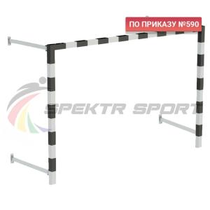 Купить Ворота мини-футбольные складные без сетки 2х3х0,5 м. (к-кт) в Владимире 