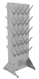 Купить Сушильный стеллаж для обуви SL1 Вираж эконом, двусторонний, с бактерицидной лампой (32 пар) в Владимире 