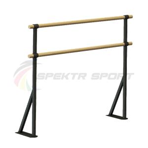 Купить Хореографический станок двухрядный напольный Фуэте Блэк в Владимире 