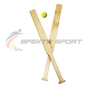 Купить Набор бита для лапты (две биты + один мяч) в чехле в Владимире 