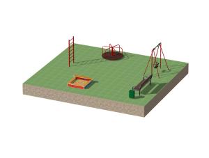 Купить Детская игровая площадка Домашняя №10 в Владимире 