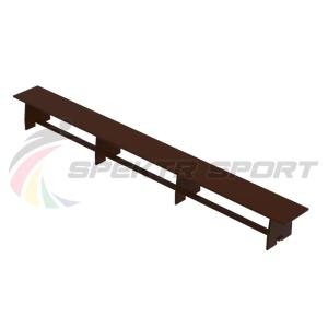 Купить Скамья гимнастическая (лам. фанера 15мм) 2500х240х245мм в Владимире 