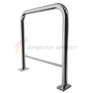 Купить Велопарковка Евро-стандарт-2 из нержавеющей стали 42 мм в Владимире 