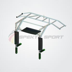 Купить Турник-брусья-пресс Прометей разборный с доп. хватами цв. белый в Владимире 