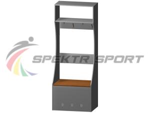 Купить Индивидуальное место хоккеиста (ЛДСП) ширина 800 мм в Владимире 