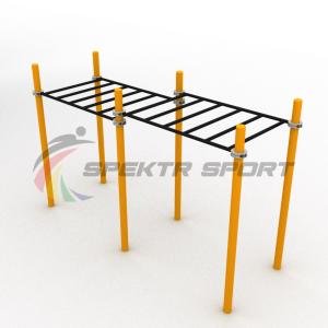 Купить Рукоход двухуровневый для Воркаут SP WRK-02_76mm в Владимире 