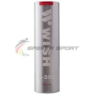 Купить Набор воланов для бадминтона Wish S-350, пластик, 6 штук в Владимире 