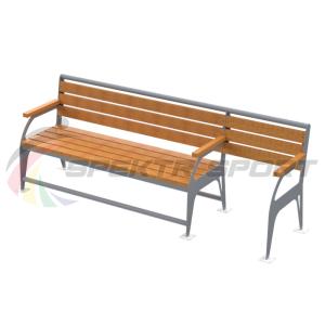 Купить Скамья с местом для коляски в Владимире 