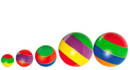 Купить Мячи резиновые (комплект из 5 мячей различного диаметра) в Владимире 
